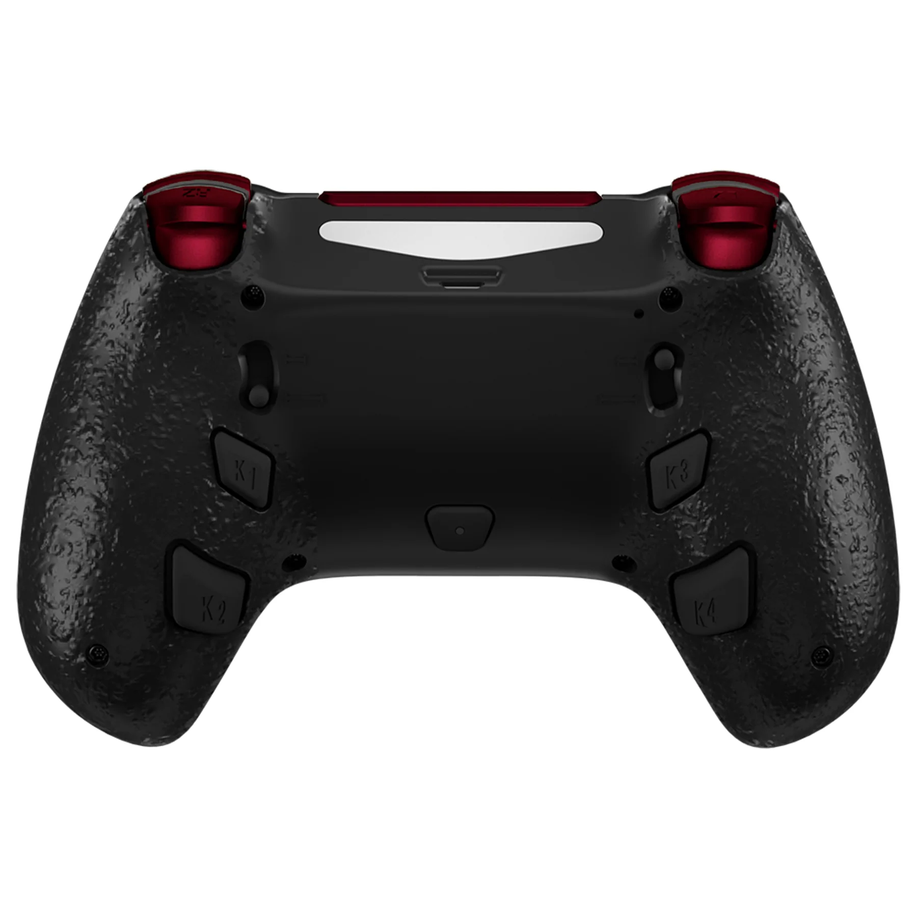 HEXGAMING HYPER Controller with TMR Joysticks for PS4, PC, Mobile - Black Red - Image 5