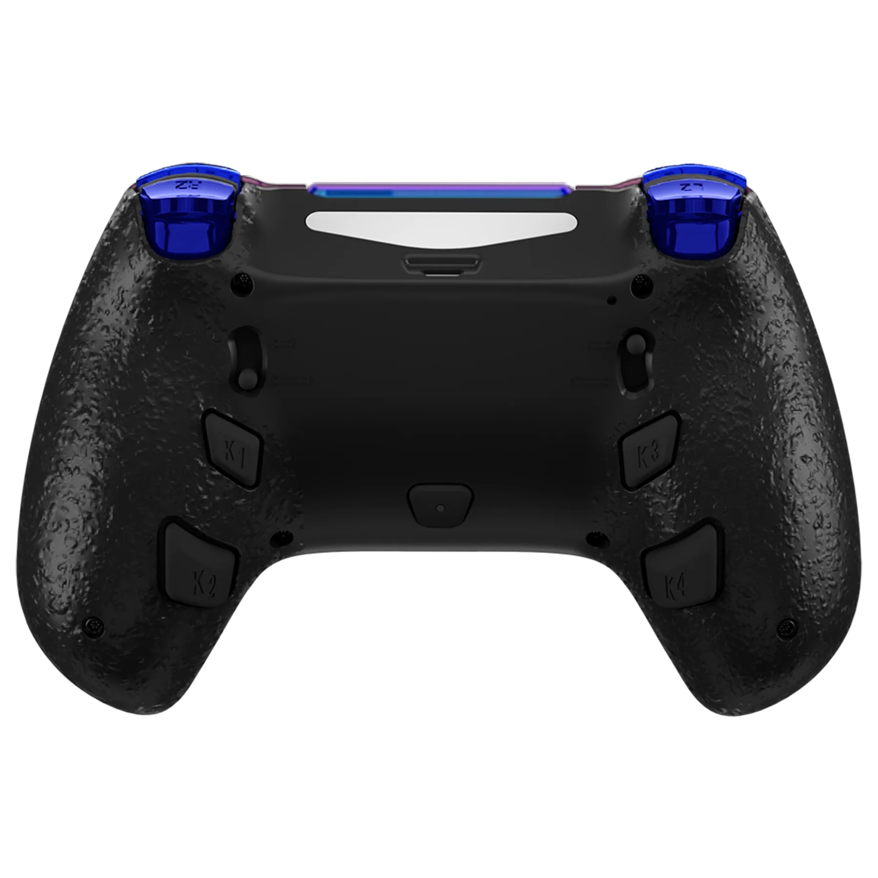 HEXGAMING HYPER Controller with TMR Joysticks for PS4, PC, Mobile- Chameleon Chrome Blue - Image 5