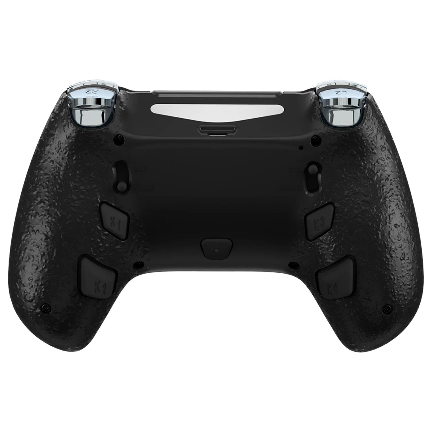 HEXGAMING HYPER Controller with TMR Joysticks for PS4, PC, Mobile - Clown Chrome Silver - Image 5