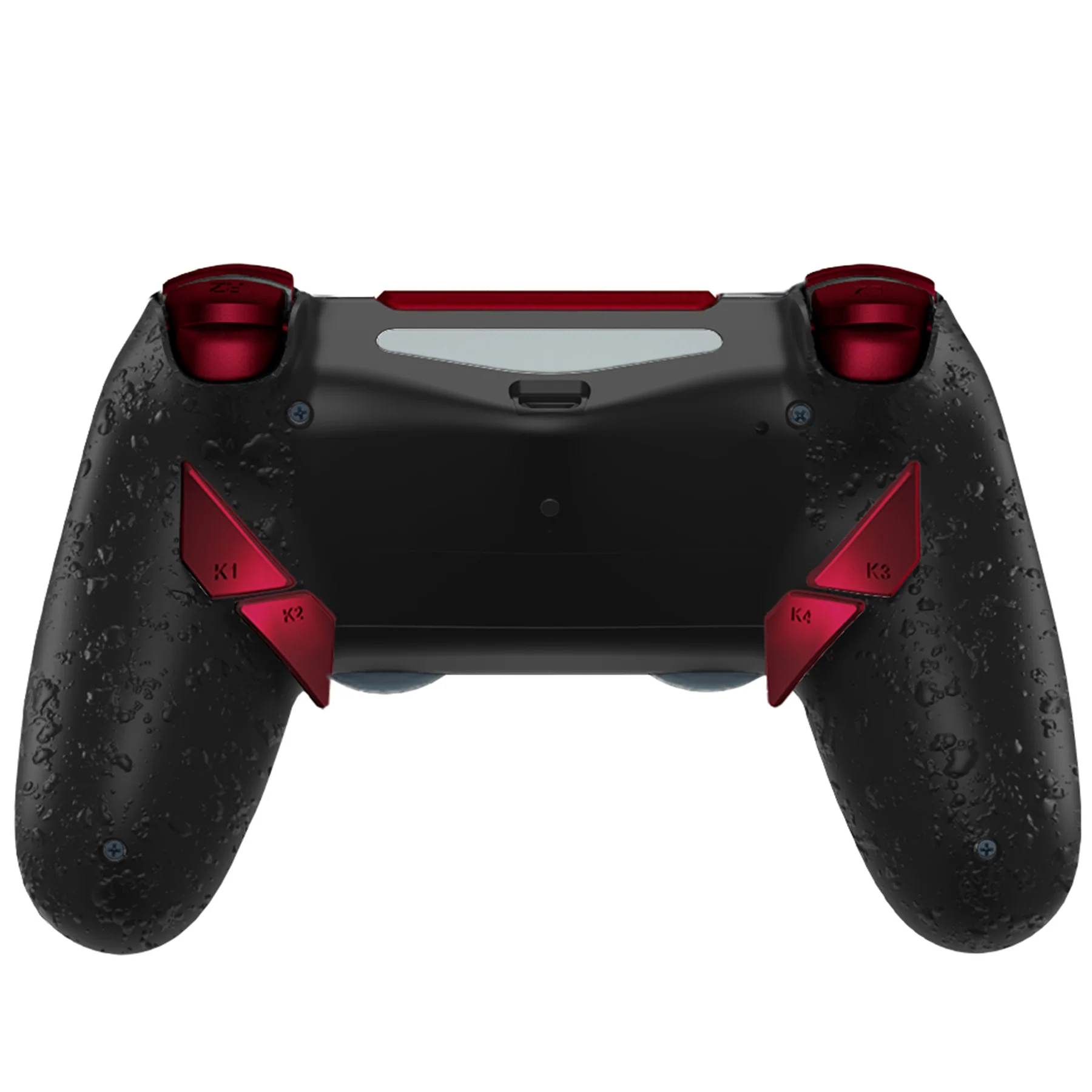 HEXGAMING NEW EDGE Controller with TMR Joysticks for PS4, PC, Mobile - Black Red - Image 3