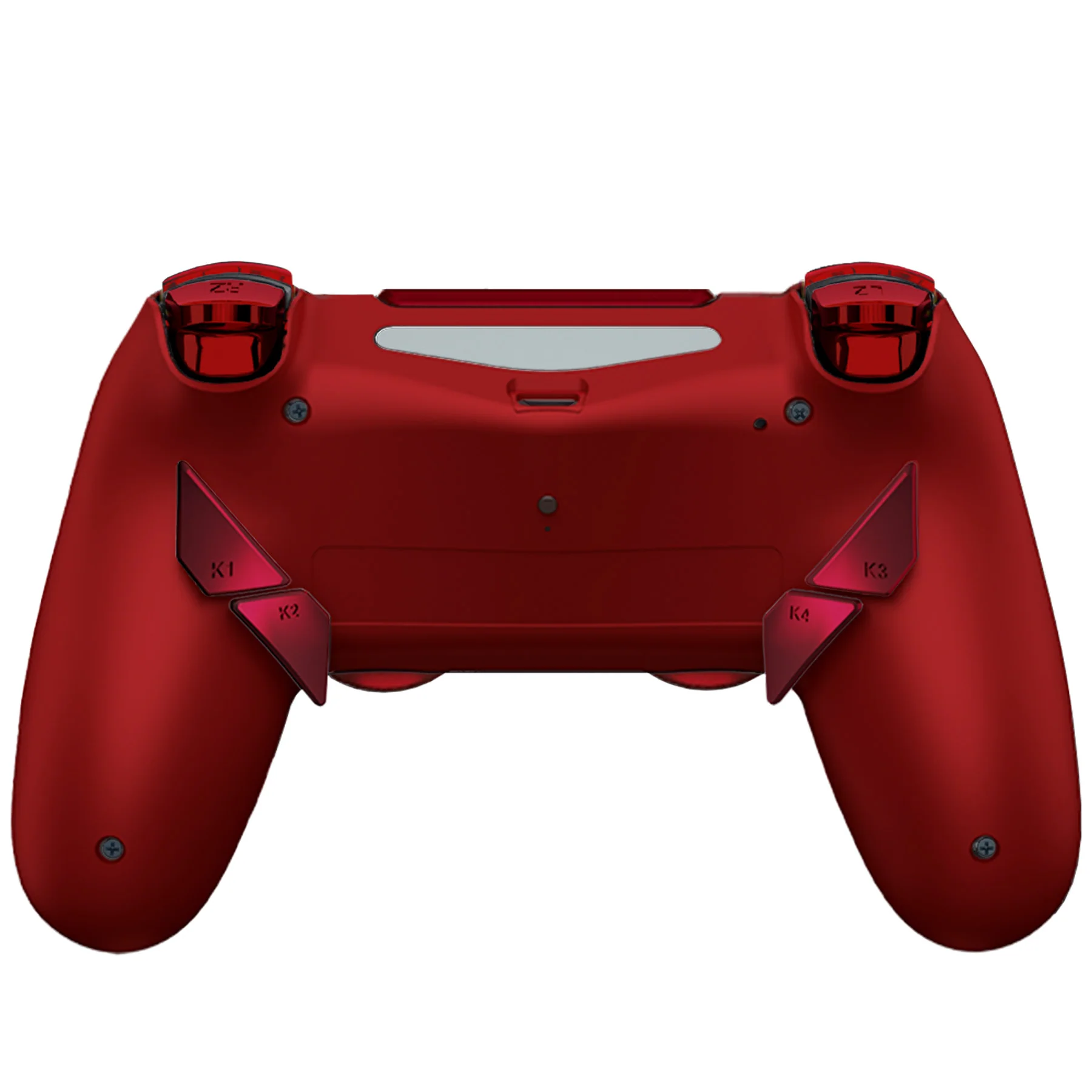 HEXGAMING NEW EDGE Controller with TMR Joysticks for PS4, PC, Mobile - Blazing Red - Image 3