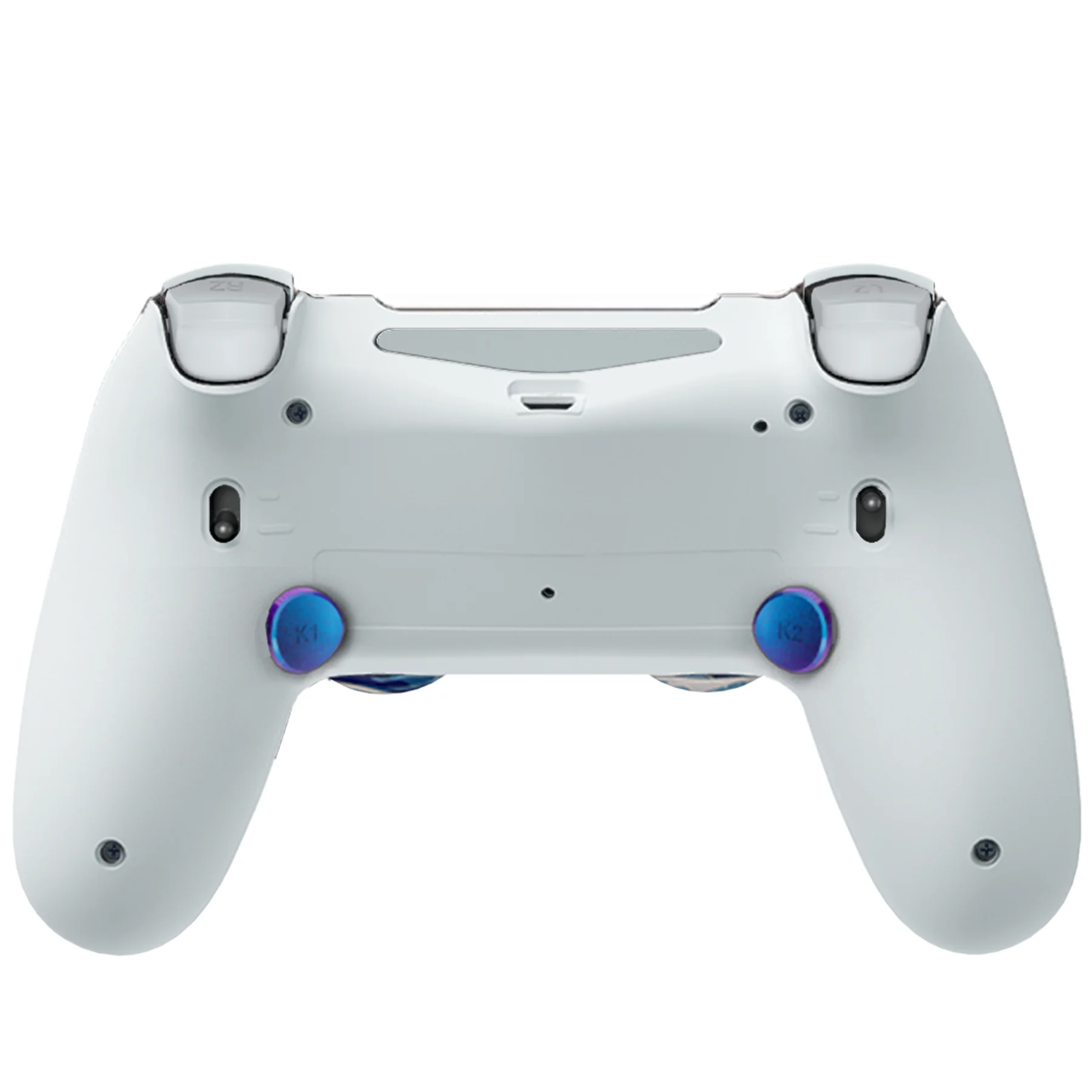 HEXGAMING NEW SPIKE Controller with TMR Joysticks for PS4, PC, Mobile- White Wave - Image 3