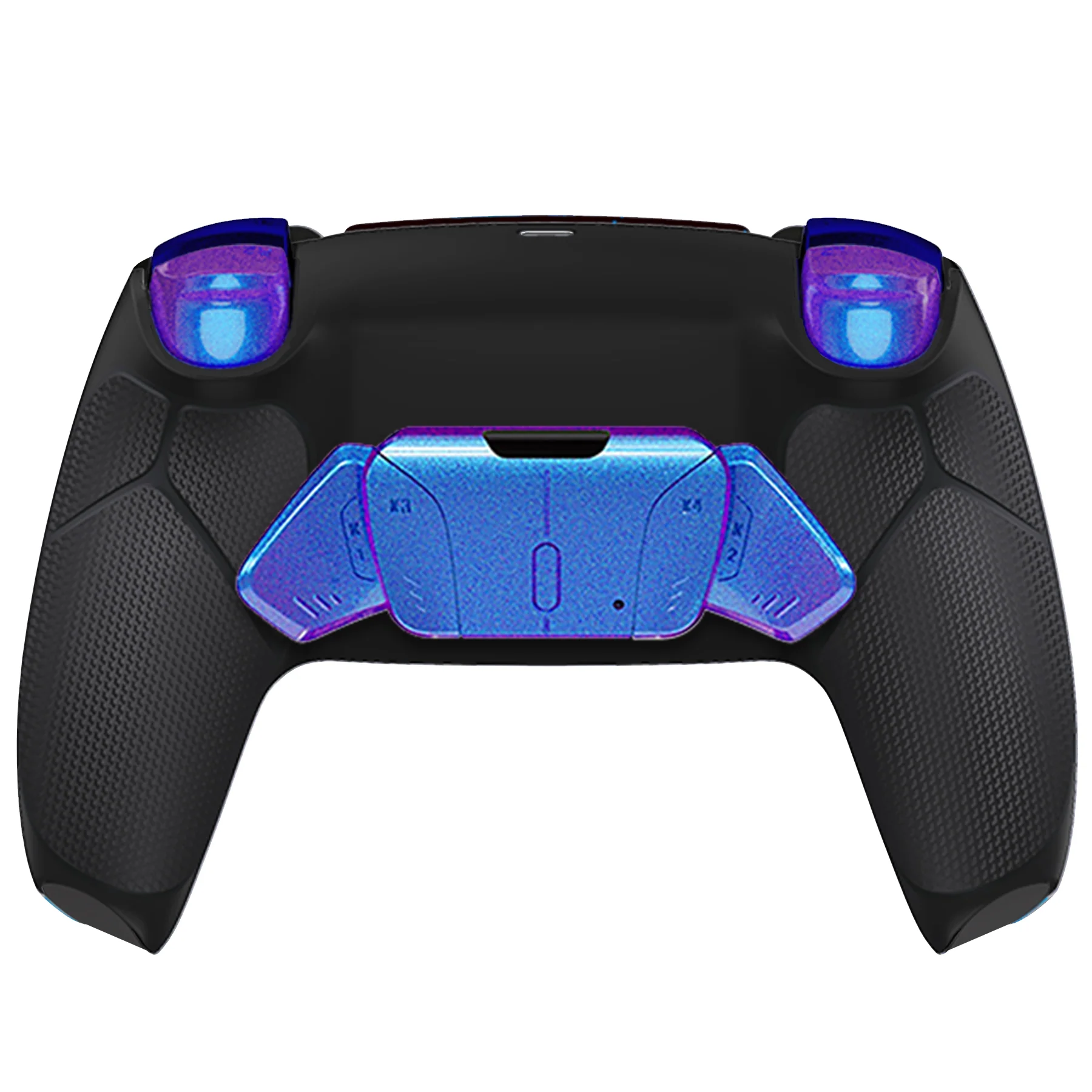 HEXGAMING RIVAL PRO Controller with Hall Effect Joysticks for PS5, PC, Mobile - Blue Flame - Image 3