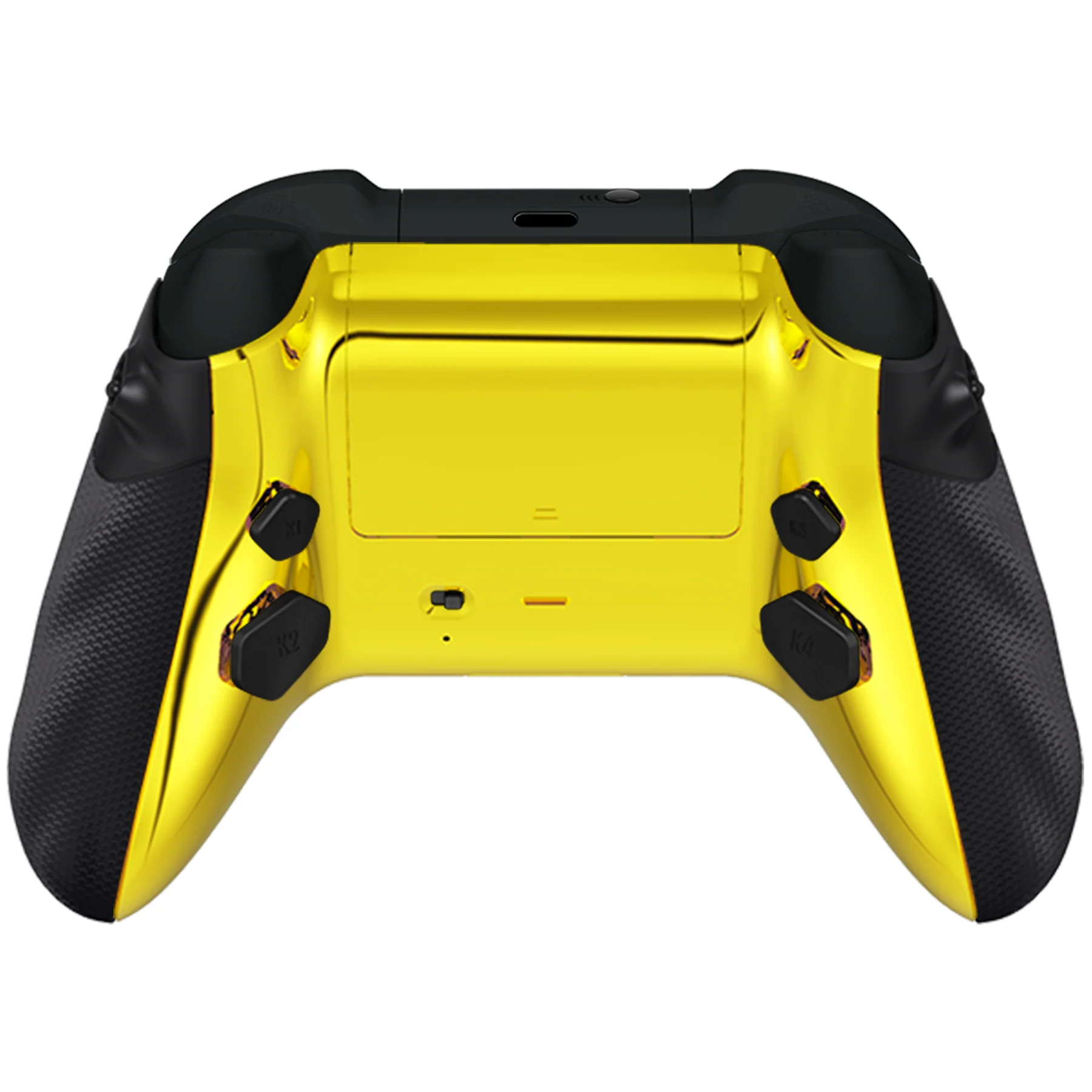 HEXGAMING ADVANCE Controller with TMR Joysticks & Adjustable Triggers for XBOX, PC, Mobile - Black Golden Waves - Image 3