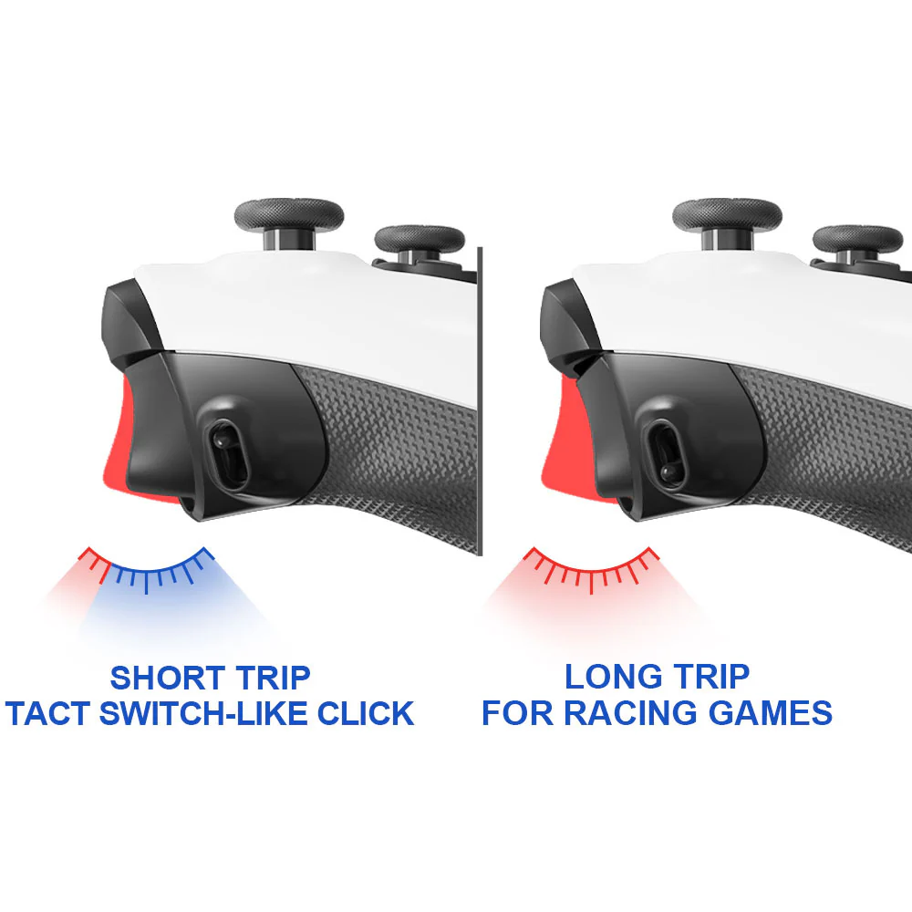HEXGAMING ADVANCE Controller with TMR Joysticks & Adjustable Triggers for XBOX, PC, Mobile - Monster camouflage BPG - Image 5